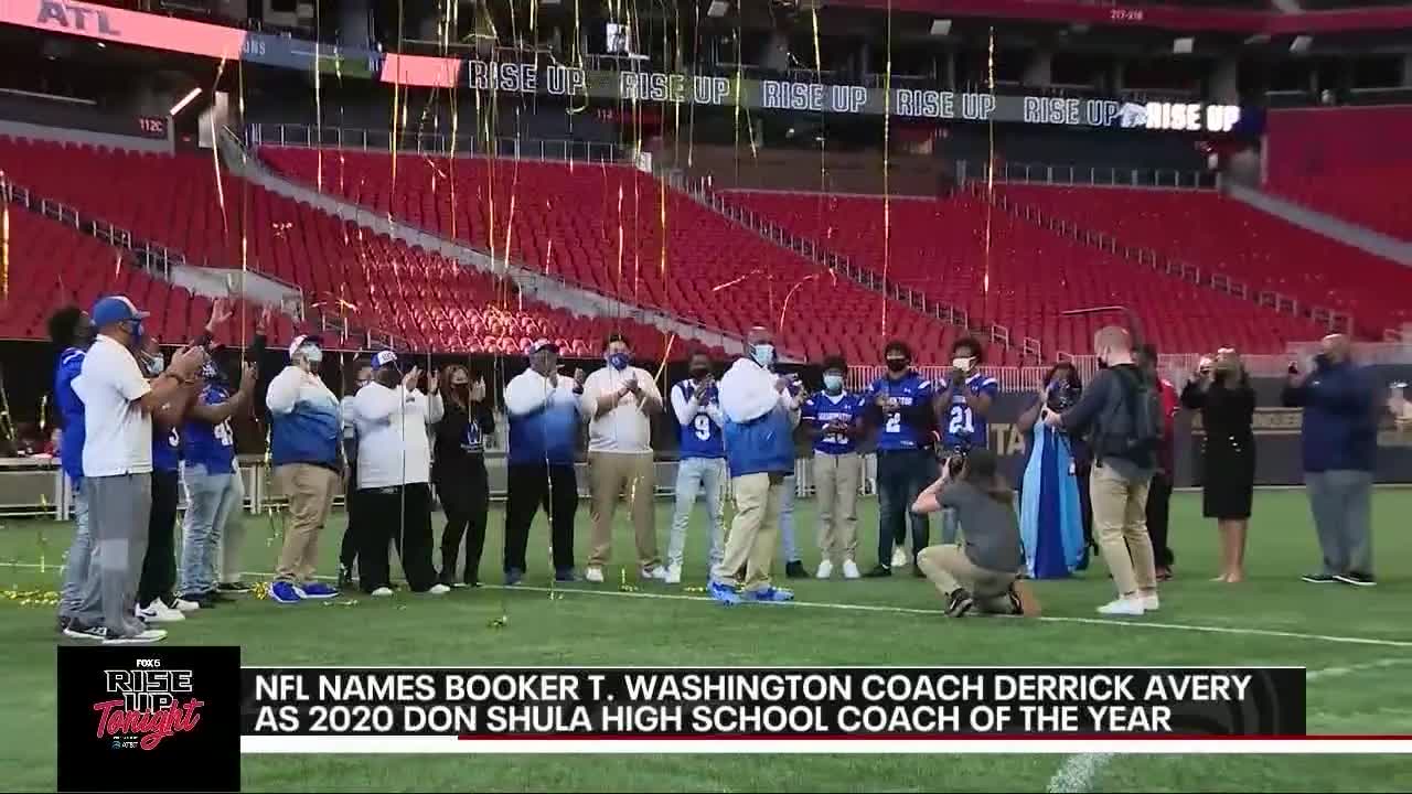 Atlanta coach named NFL's High School Coach of the Year
