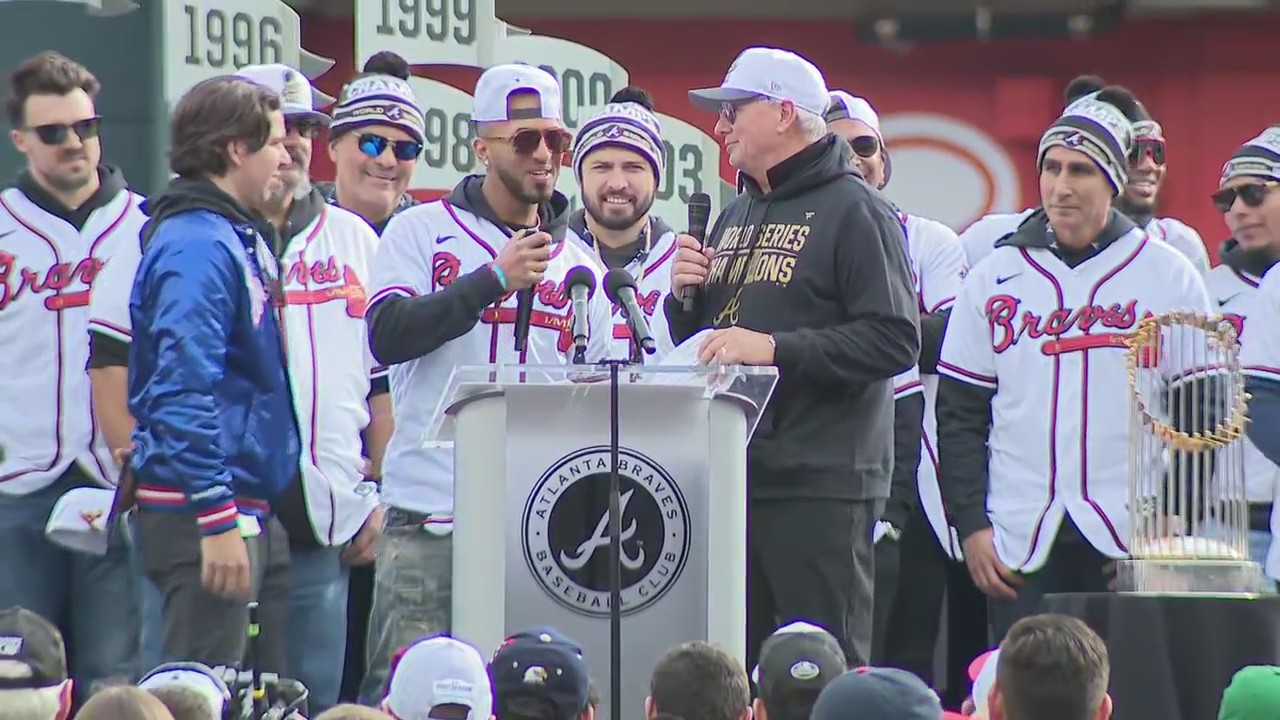 Eddie Rosario thanked Atlanta for welcoming him