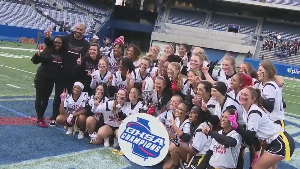 Class 7A flag football: Hillgrove vs. Marietta