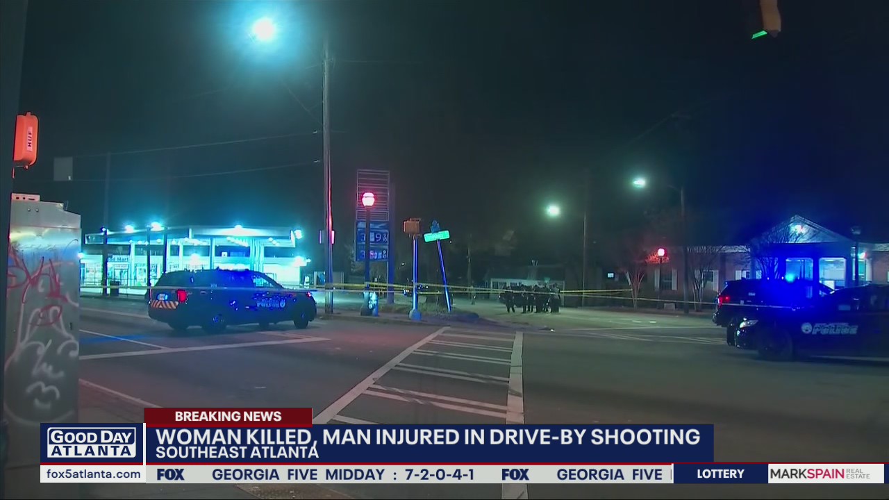 Woman killed in southeast Atlanta drive-by shooting | FOX 5 Atlanta
