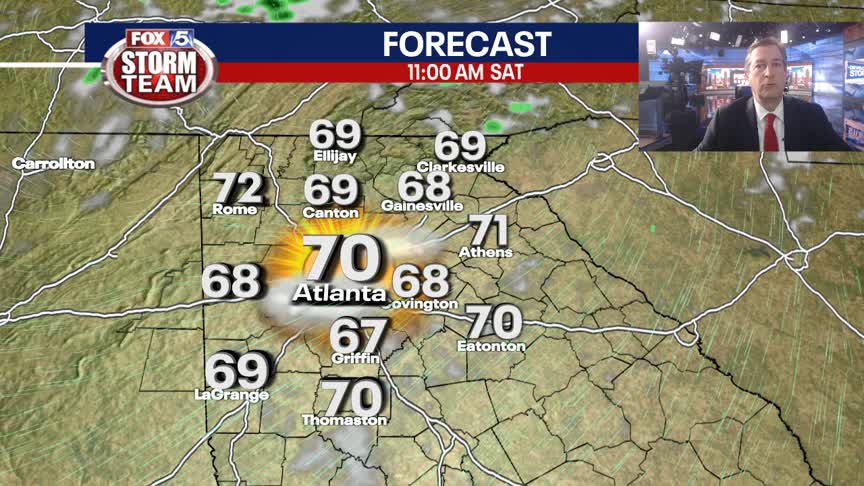 Friday Evening Weather Update | FOX 5 Atlanta