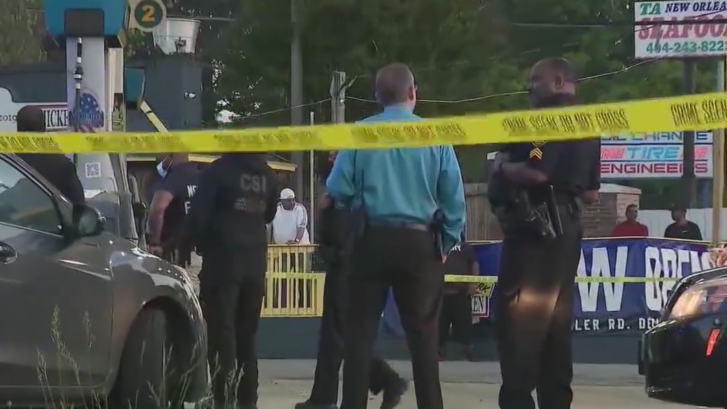 Community groups hold rally to condemn crime at gas stations | FOX 5 ...