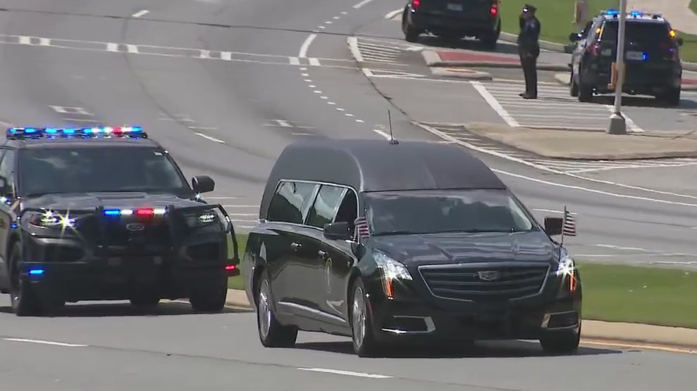 Procession for Cobb County deputy killed in line of duty | FOX 5 Atlanta