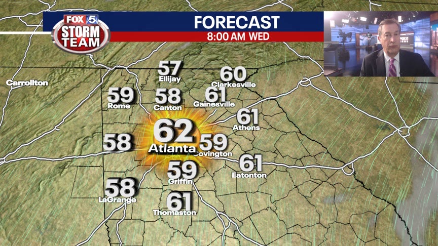Tuesday Evening Weather Update | FOX 5 Atlanta
