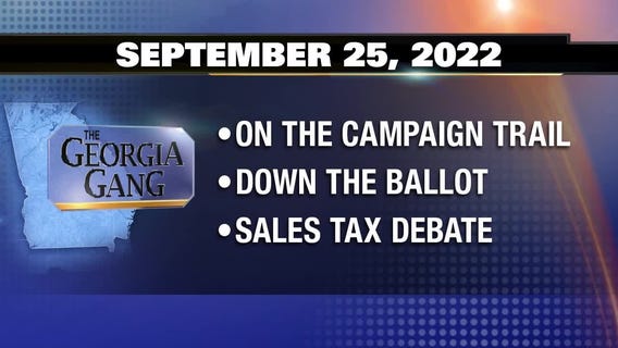 The Georgia Gang: September 25, 2022