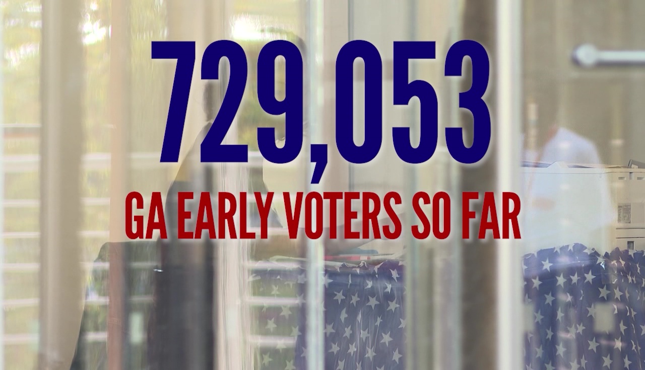 Georgia breaks early voting record in first week | FOX 5 Atlanta