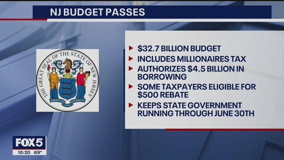 NJ lawmakers pass budget