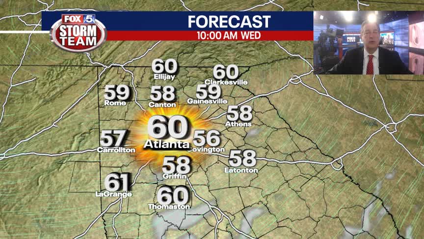 Tuesday Night Weather Update | FOX 5 Atlanta