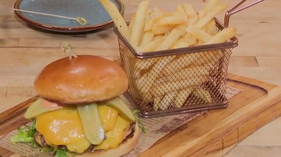 Burgers with Buck: The Office Bar