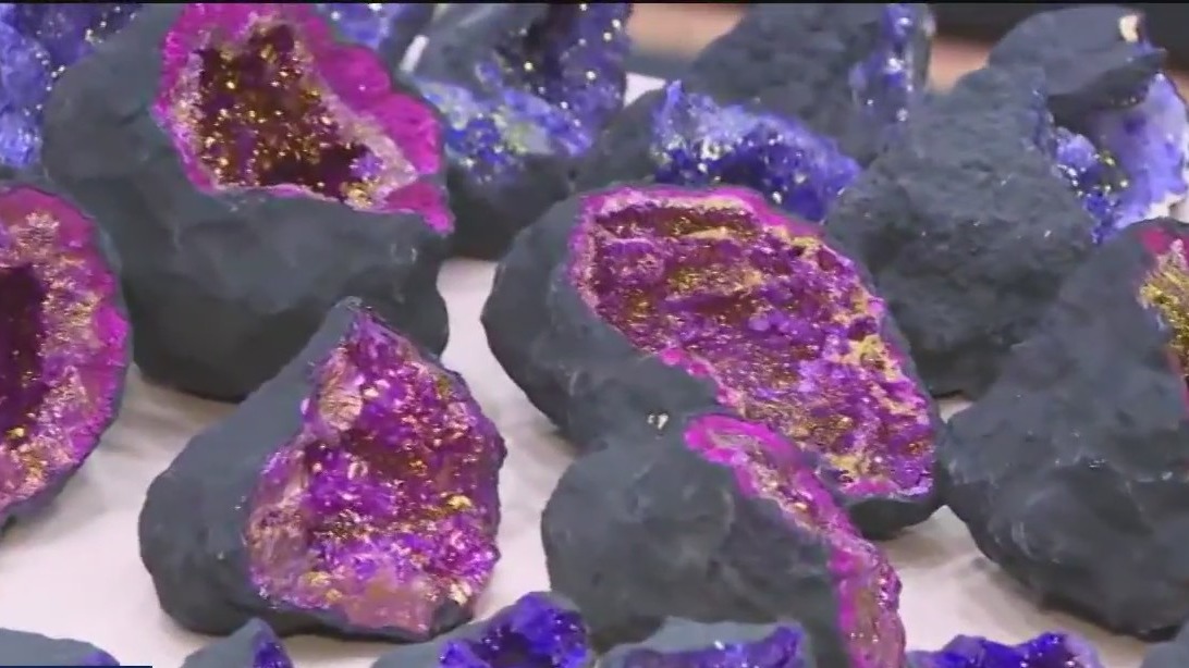 Glittering finds at the Gem & Mineral Show