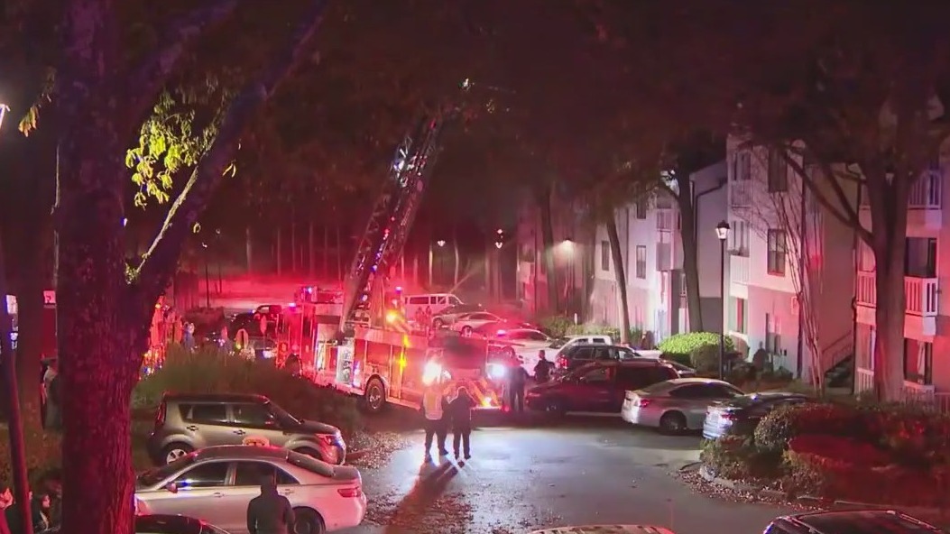 80 people displaced after Brookhaven apartment fire | FOX 5 Atlanta