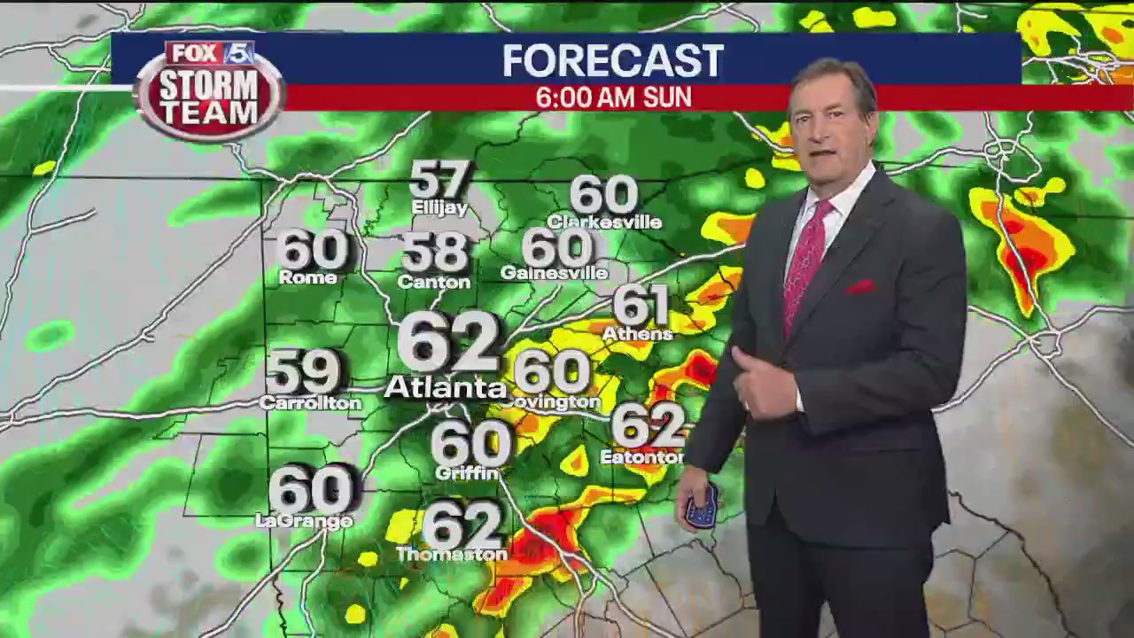 Friday evening forecast | FOX 5 Atlanta