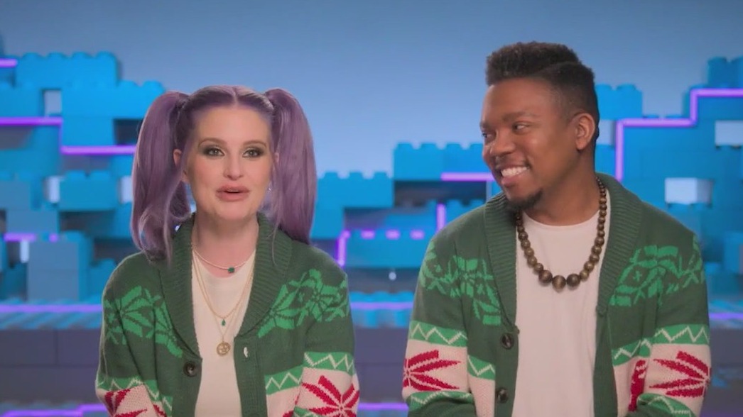 Kelly Osborne on LEGO Master's' holiday special