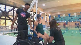 Paralyzed swimmer ready for biggest race of her life