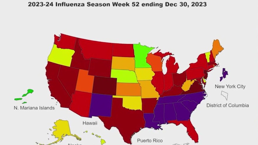 Flu cases, hospitalizations continue to rise in Georgia | FOX 5 Atlanta