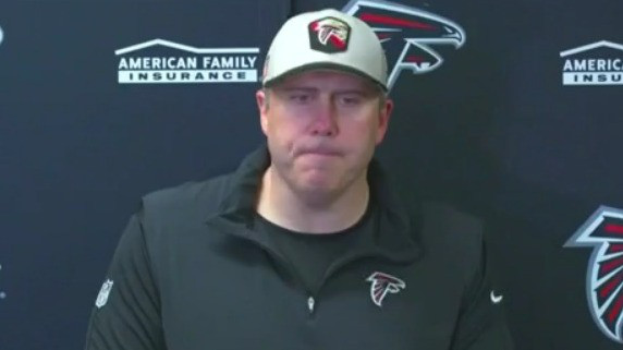 Coach Arthur Smith shares words after Falcons lose to Saints