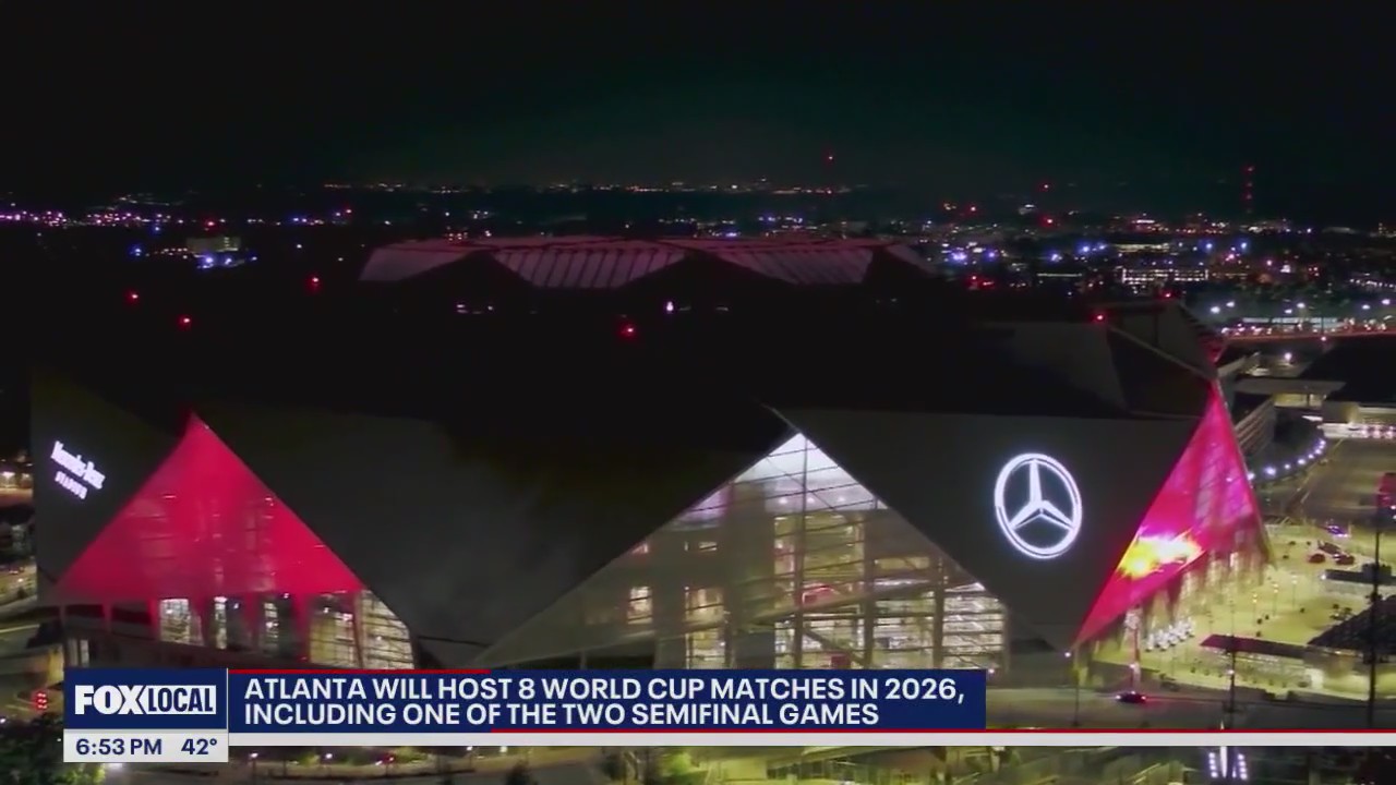 Atlanta to host 8 2026 World Cup matches
