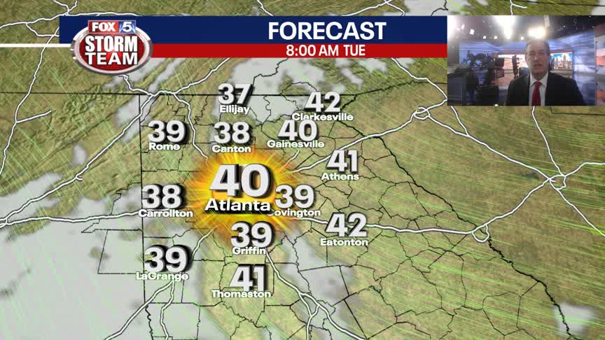 Monday Night Weather Update | FOX 5 Atlanta