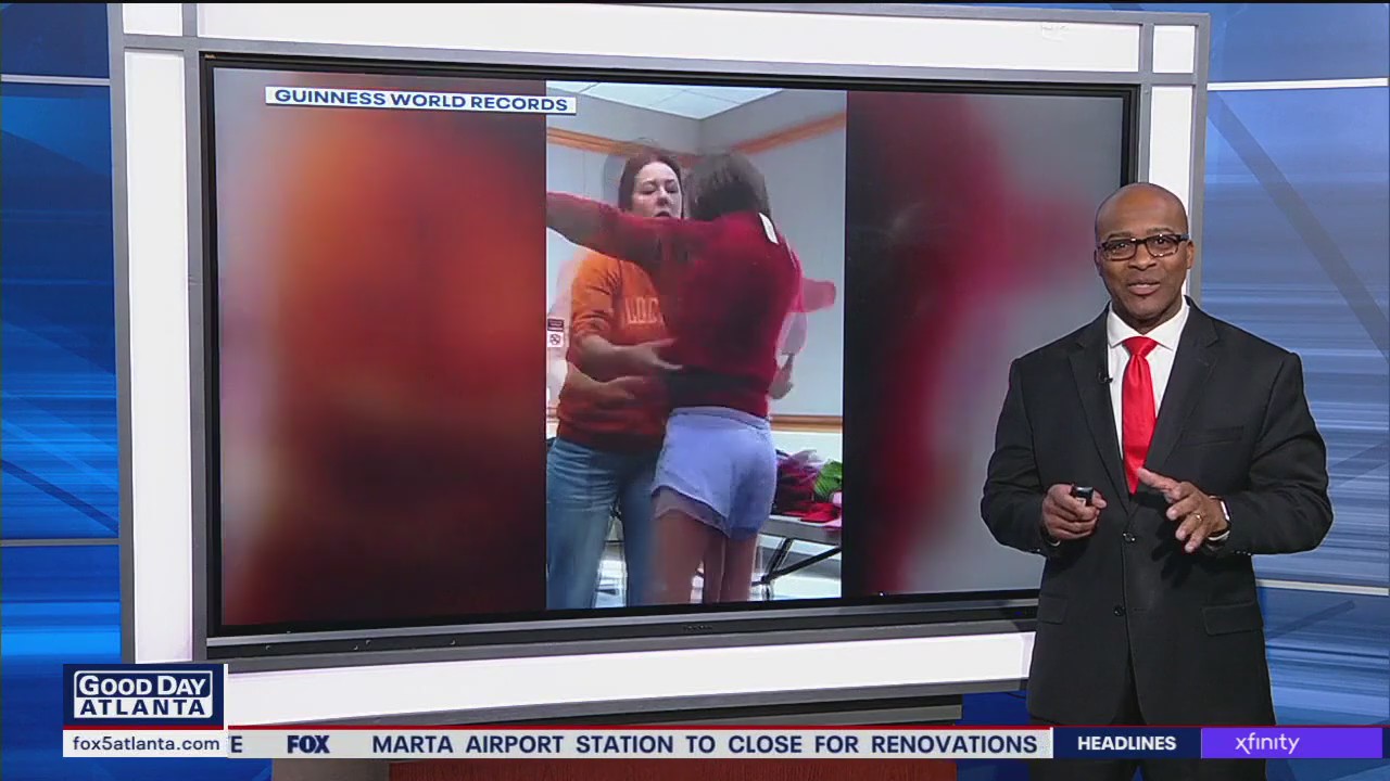 Girl sets world record for most sweaters worn