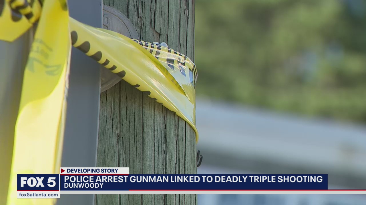 Gunman arrested in triple shooting | FOX 5 Atlanta