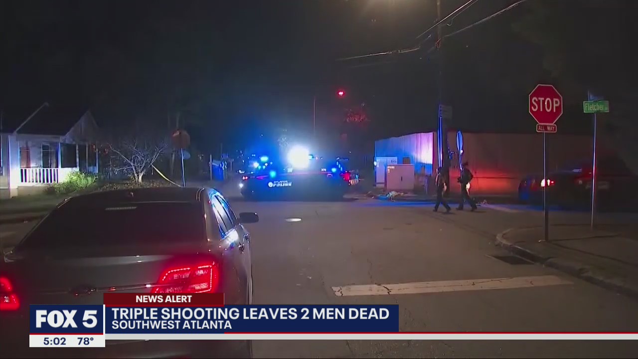 Two men killed in Atlanta triple shooting | FOX 5 Atlanta