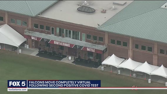 Atlanta Falcons stop in-person work at facility after positive COVID-19 test