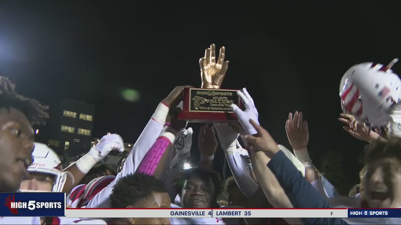 Atlanta Falcons/High 5 Sports Game of the Week: Milton at�Alpharetta