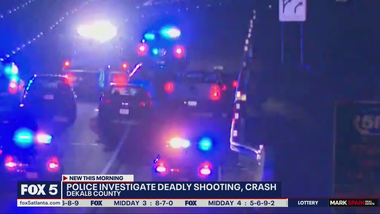 Police investigating deadly shooting, crash on I-20 | FOX 5 Atlanta