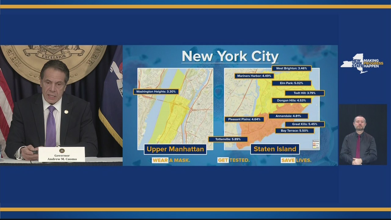Upper Manhattan enters yellow zone | FOX 5 New York