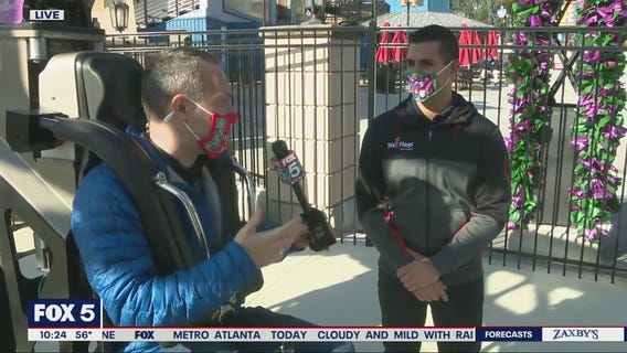 Watch Paul Milliken ride Catwoman Whip at Six Flags Over Georgia