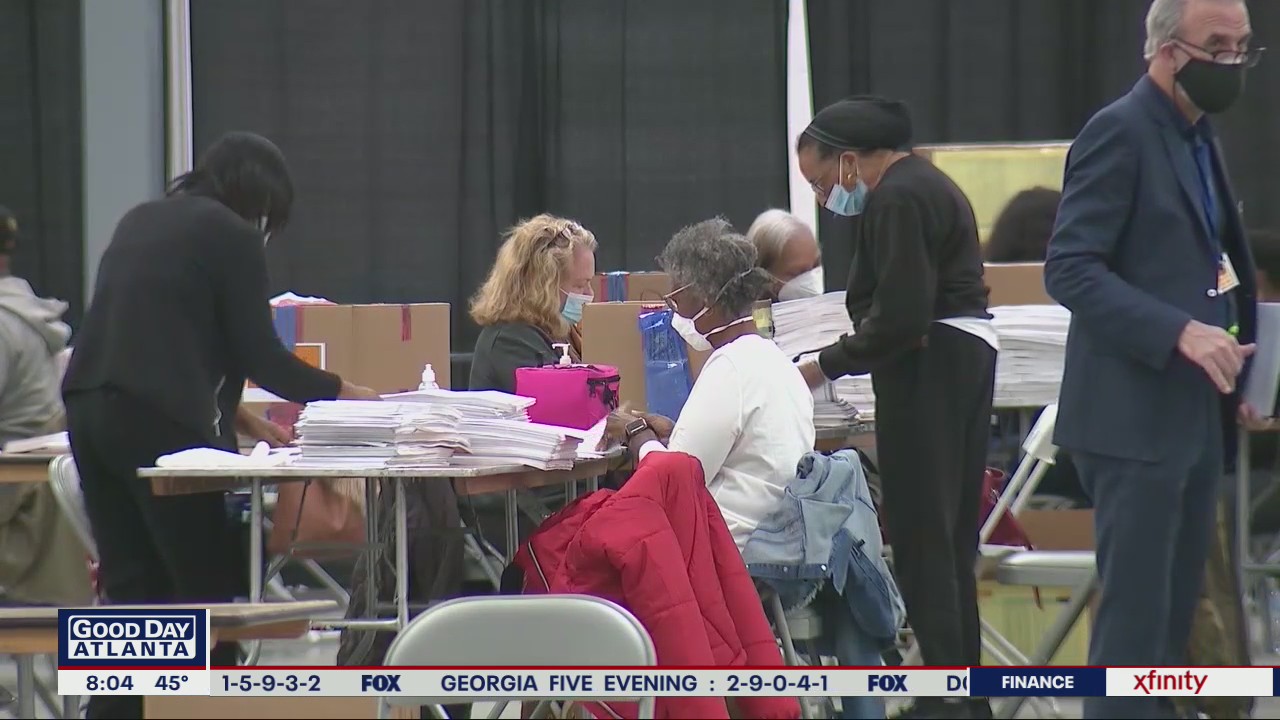 Recount resumes after delay in Fulton County
