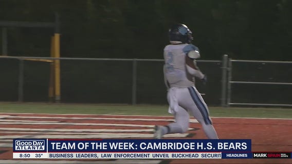 Team of the Week is the Cambridge High School Bear