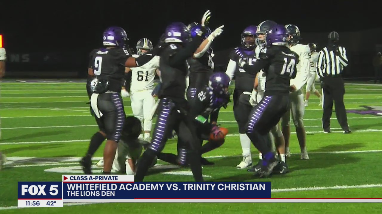 Whitefield Academy vs. Trinity Christian
