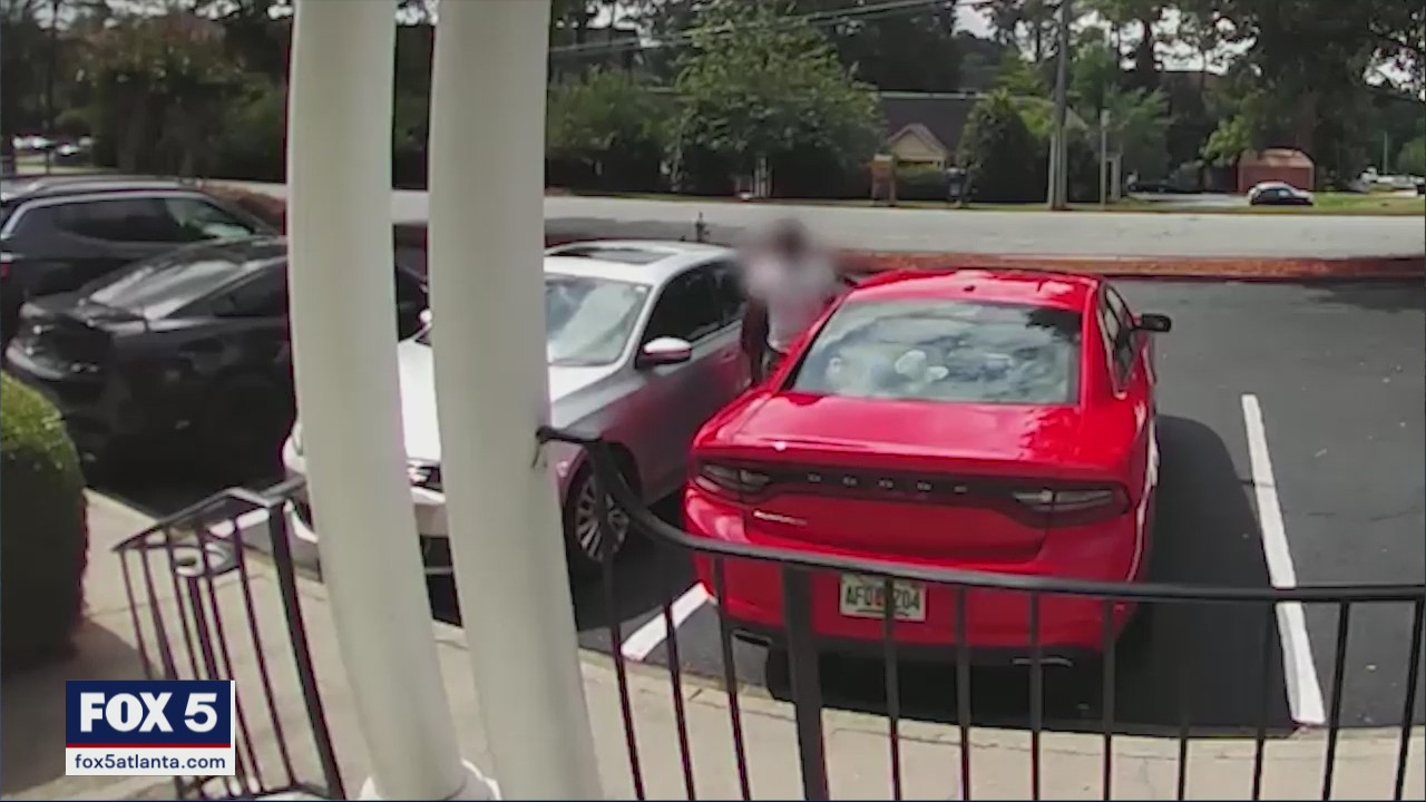 Car break-in caught on camera | FOX 5 Atlanta