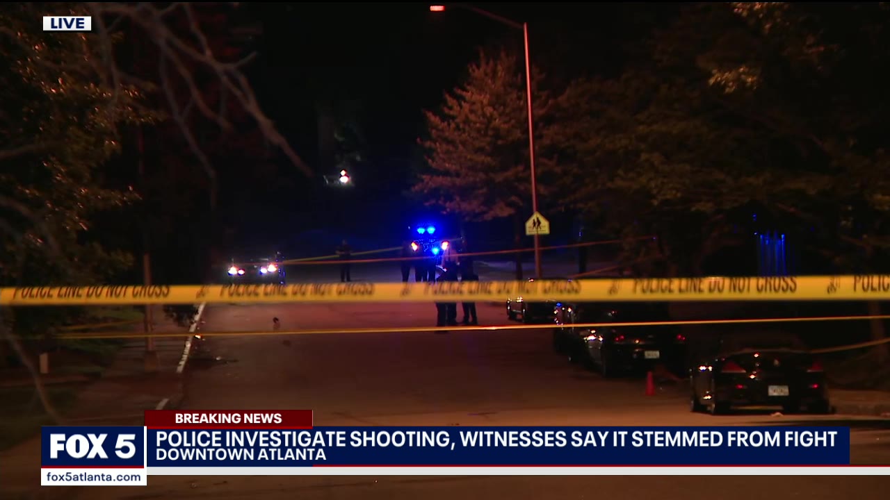 Police investigate downtown Atlanta shooting | FOX 5 Atlanta