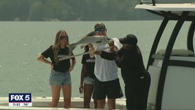 Falcons hold 13th annual Fishing With The Falcons charity event