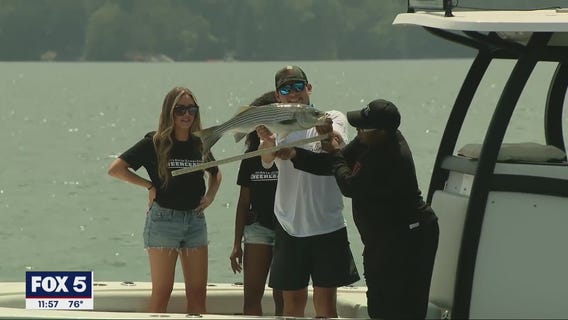 Falcons hold 13th annual Fishing With The Falcons charity event