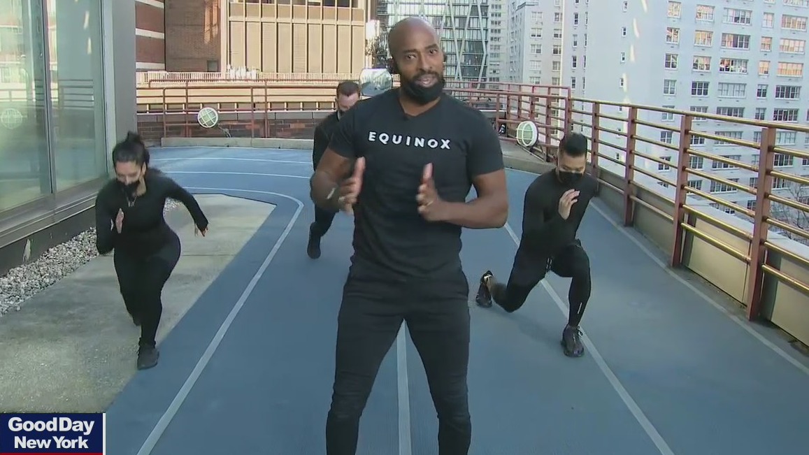 Equinox rooftop workout