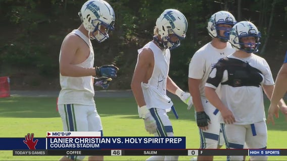 Lanier Christian Academy vs. Holy Spirit Prep - Mic'd Up
