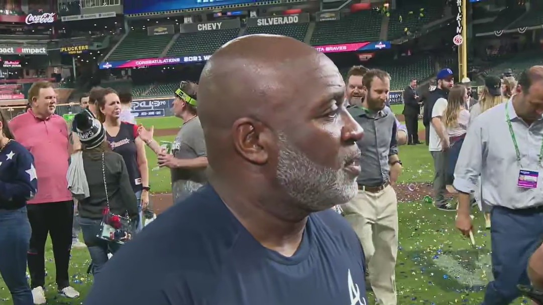 Eric Young says the Braves were an unstoppable force