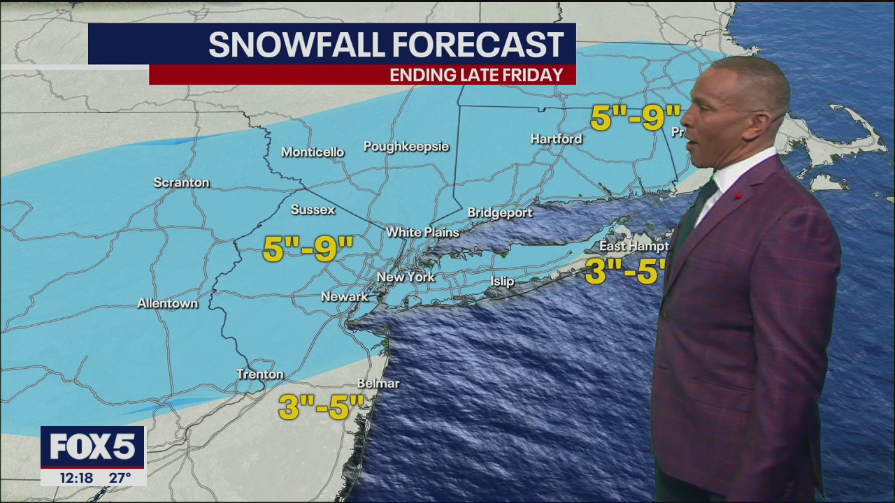 12 PM Snowstorm Update