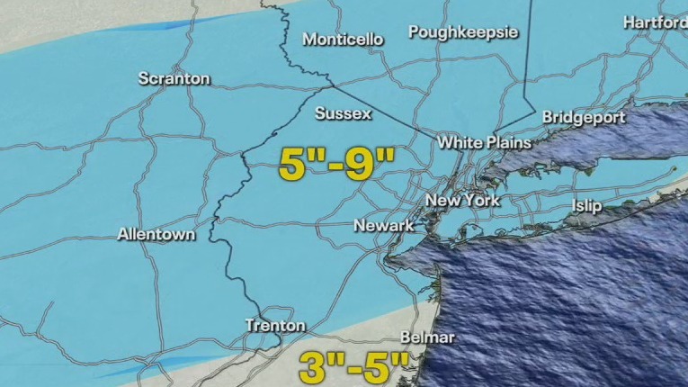 1 PM Snowstorm Update