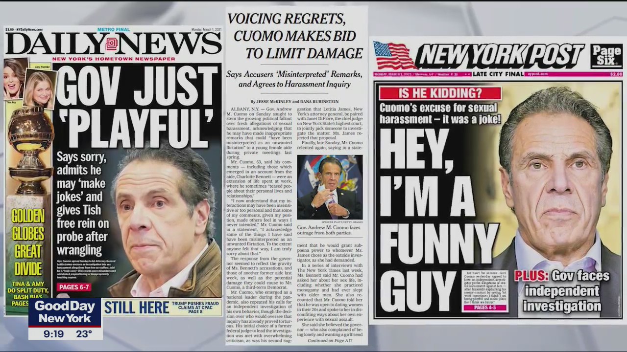 Unacceptable behavior at work