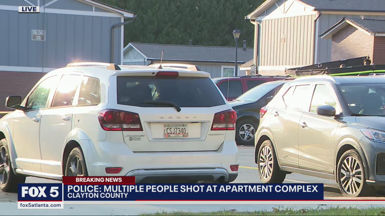 Multiple people shot at apartment complex, Clayton County police say ...