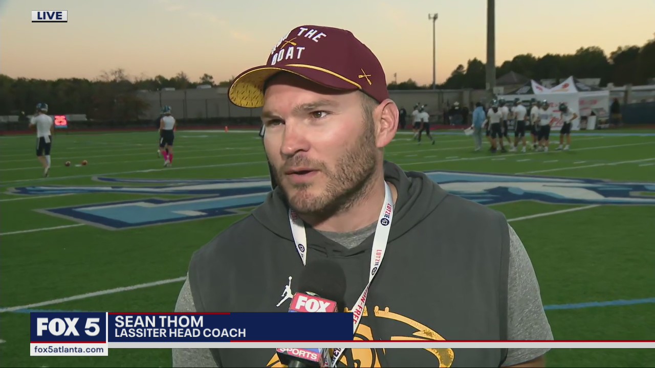 Lassiter head Coach Sean Thom says his players are a blessing