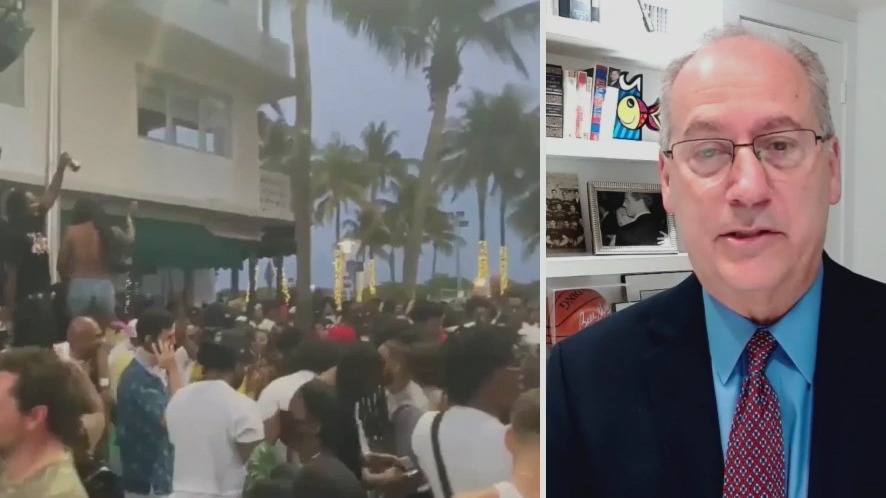 Miami Beach chaos