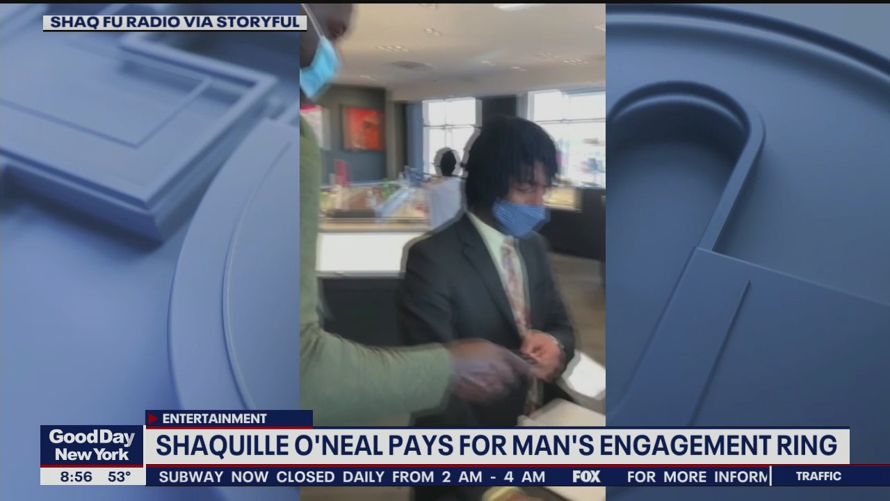 Shaq pays for man's engagement ring