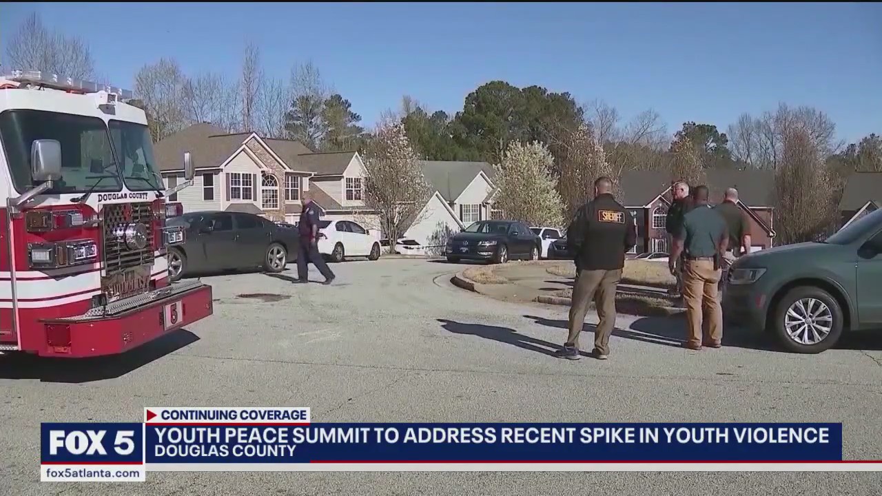 Youth peace summit to address youth violence spike | FOX 5 Atlanta