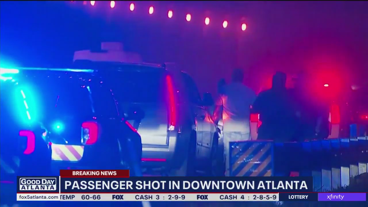 Passenger shot in Downtown Atlanta | FOX 5 Atlanta