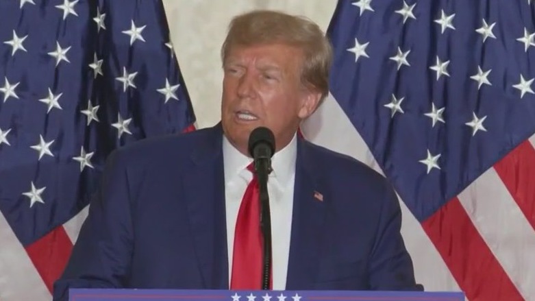 Trump speaks to Mar-a-Lago crowd just hours after facing charges in Manhattan